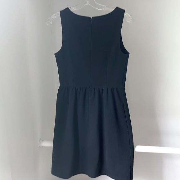 LOFT Size 4 Black Sleeveless Dress - Picture 2 of 8